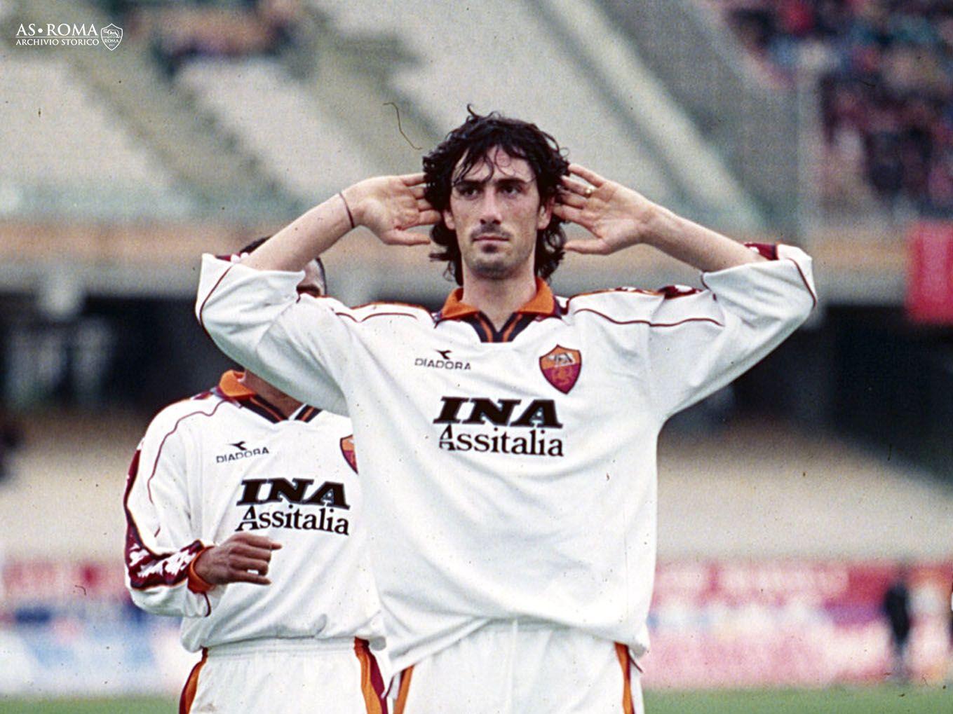 AS Roma 98-99 Extérieur - Maillot Rétro