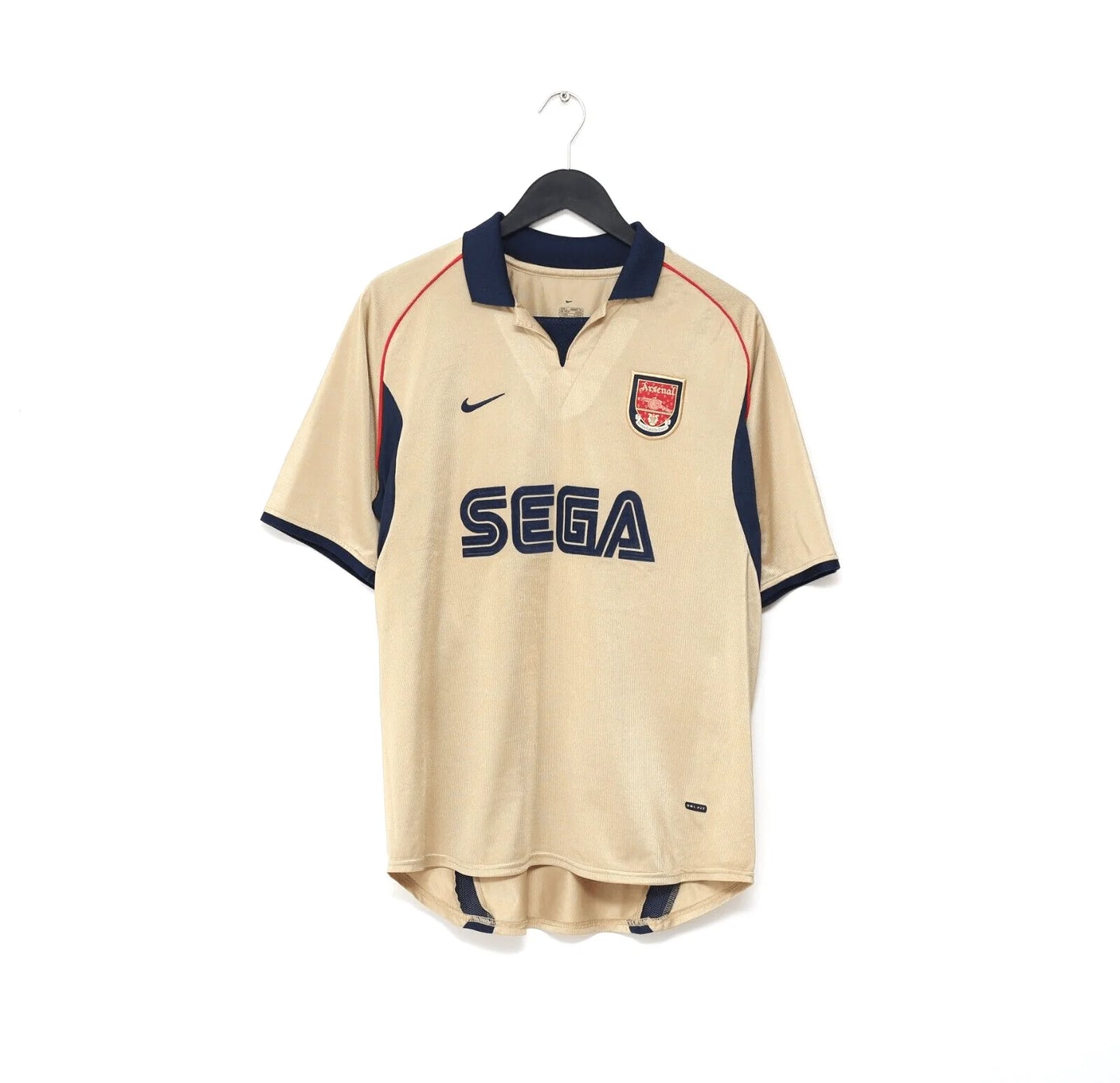 Camiseta de visitante del Arsenal 01-02