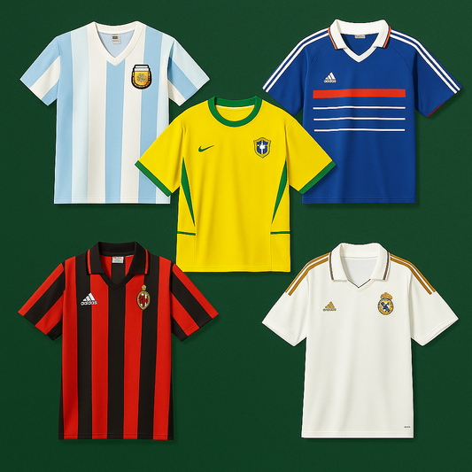 Top 5 Retro Football Shirts Every Fan Must Own | RetroKits