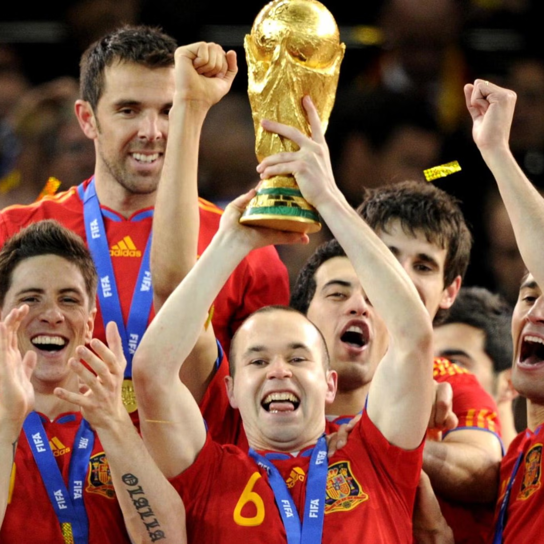 Spain 2010 Home and Away Jersey