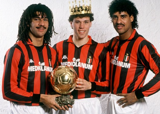 Camiseta del AC Milan 88-89