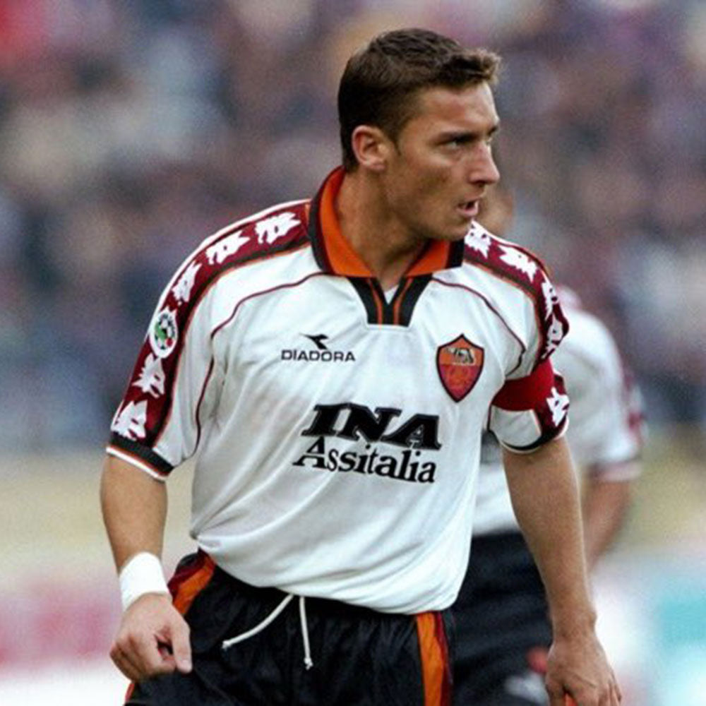 AS Roma 98-99 Extérieur - Maillot Rétro