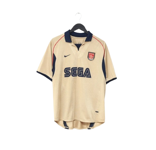 Camiseta de visitante del Arsenal 01-02