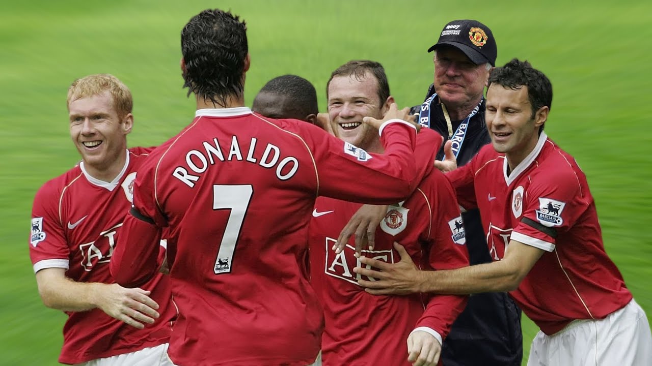 Manchester United 06–07 - Maillot rétro
