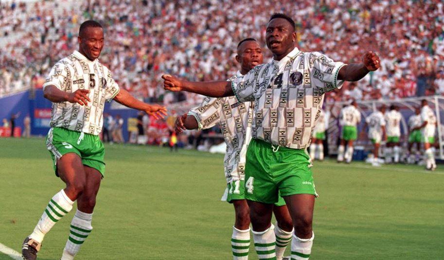 Nigéria 1994 Extérieur - Maillot rétro