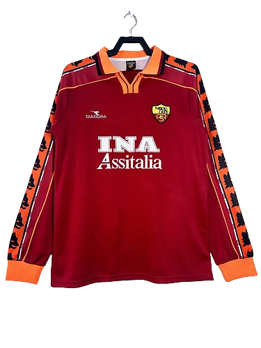Maillot rétro AS Roma 1998/99 Domicile